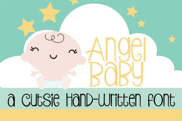 Angel Baby: A Handwritten Font That Feels Like a Warm Hello