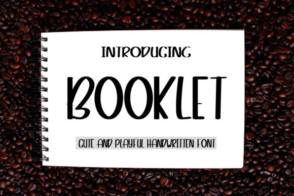 Booklet Font: A Cute Touch for Your Brand