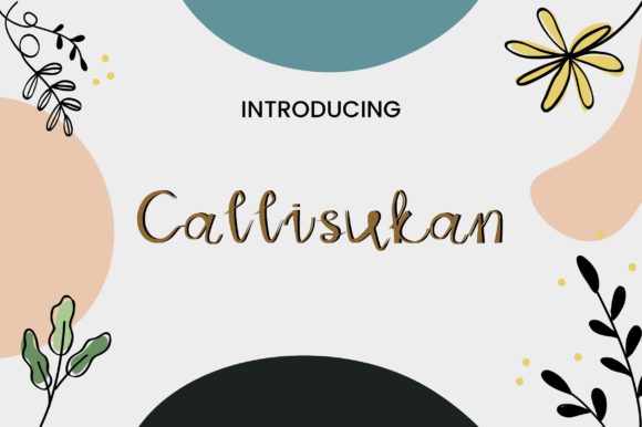 Callisukan: A Playful Script Font That Makes Campaigns Instantly Recognizable