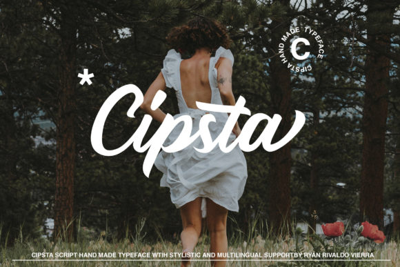 Cipsta: A Handwritten Font That Feels Like a Thoughtful Pause