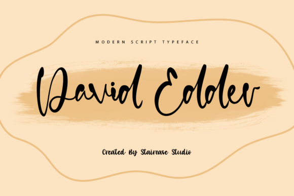 David Edder: A Handwritten Script Font for Editorial Charm