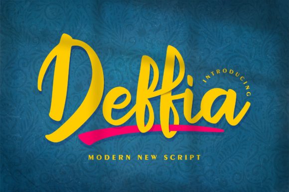 Deffia: A Gorgeous Handwritten Font