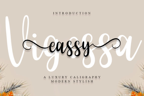 Eassy Vigossa Font: Handwritten Elegance