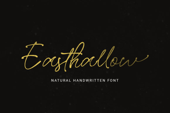 Easthallow: A Font for Elegant Branding