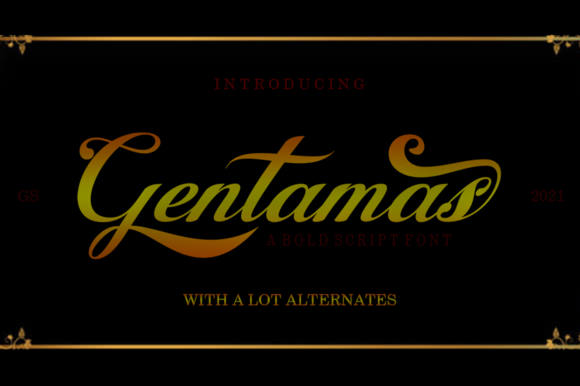 Gentamas: A Bold Handwritten Font for Scroll-Stopping Marketing