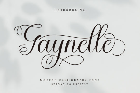 Geynelle: A Romantic Font for Bold Campaigns