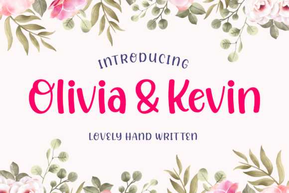 Olivia Kevin Font for Business