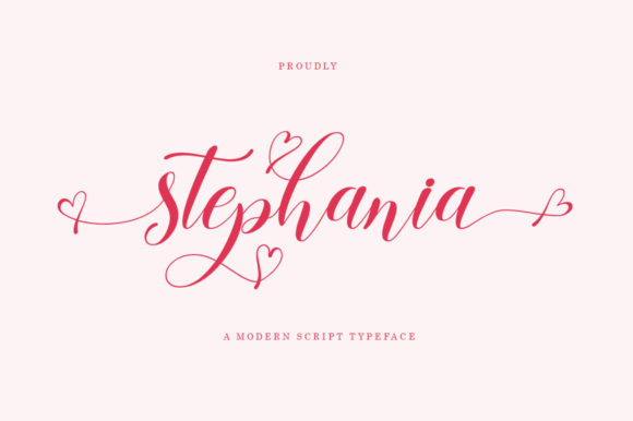 Stephania: A Dynamic Script Typeface for Digital Branding