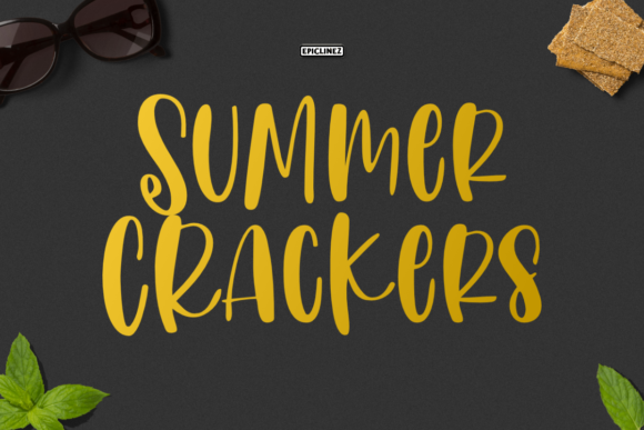 Summer Crackers Font for Web Design